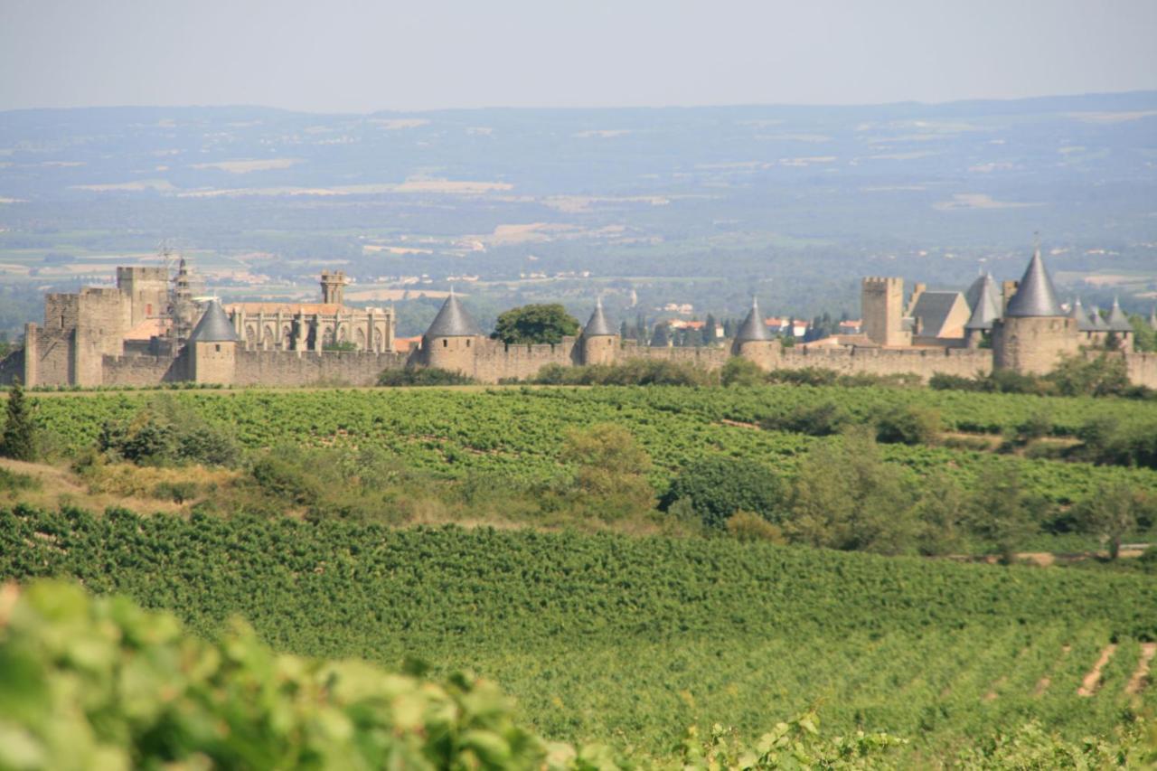La Maison Sur La Colline Carcassonne Exterior foto